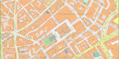 コヴェントガーデンロンドンの地図