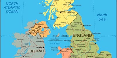 ロンドンの地図
