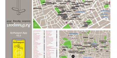 地図の美術ギャラリーロンドン
