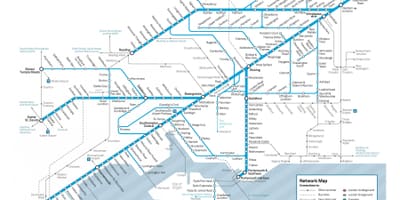 西南電車地図