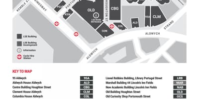 ロンドン大学経済地図